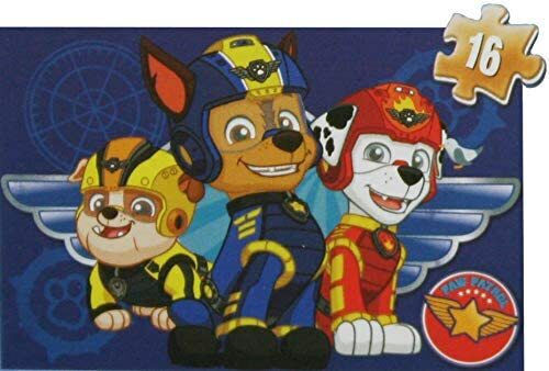 Patrula Puppy 4 în 1 Puzzle din lemn