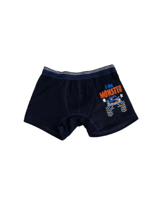 Kal-tsa Set Kinder-Boxershorts Black 2Stück