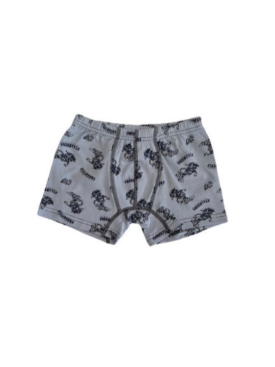 Kal-tsa Set of Kids' Boxers Gray 2pcs