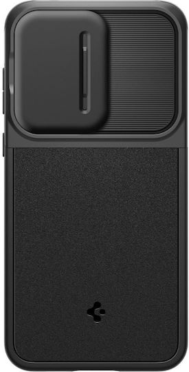 Spigen Optik Armor Back Cover Silicone / Plastic 2mm Black (Galaxy A55)