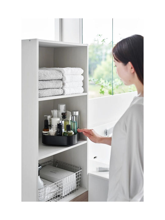 Yamazaki Kitchen Organizer Racks Plastic in Black Colour 20x20x6cm