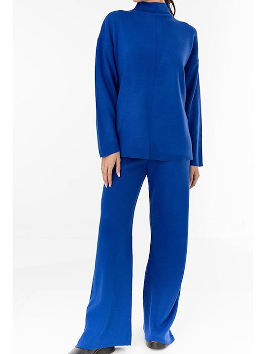 Peccato Women's Blue Set with Trousers