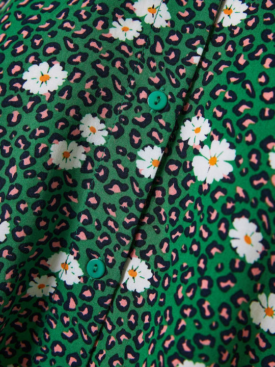 Women's Long Sleeve Shirt Green