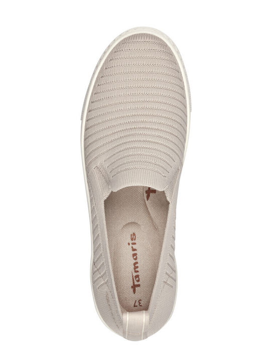 Γυναικεία Slip-On Πάνινα Ivory