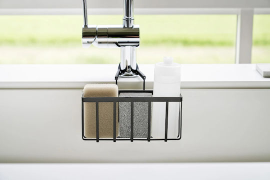 Yamazaki Organizer Für Die Küchenspüle Aus Inox Schwarz 18.5x20.3x14cm