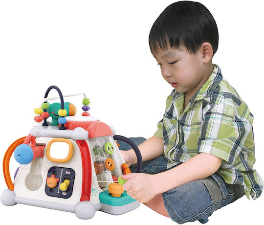 Hola Toys Играчка пирамида със светлина и звуци за 18++ месеца