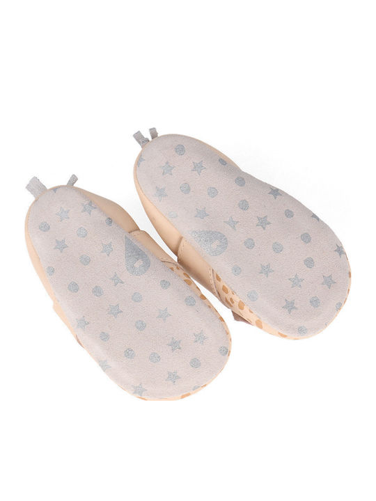 Bobux Βρεφικά Παντοφλάκια Αγκαλιάς Ροζ Soft Sole