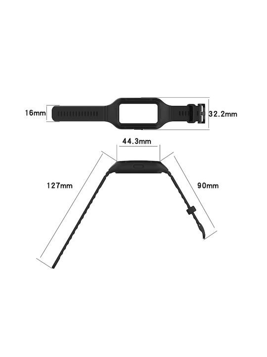 Armband Silikon Weiß (Huawei Band 8Honor Band 6)