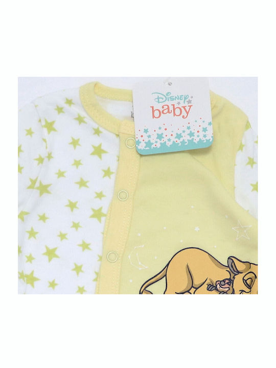 Disney Lion King Babystrampler Langärmliges Gelb