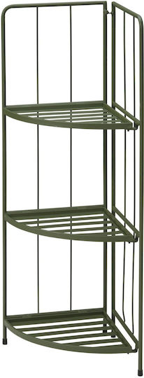 Excellent Houseware Стойка за саксия Метална Зелена 42брx30брx90брсм.