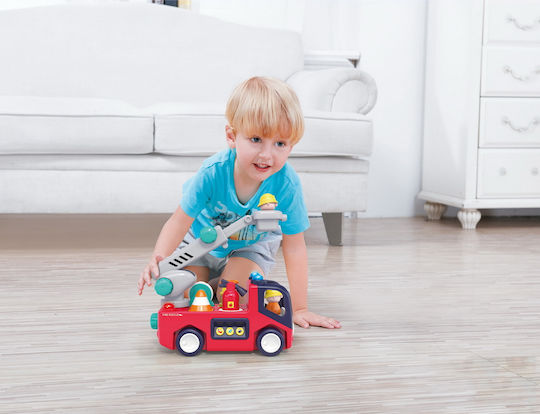 Hola Toys Camion de pompieri pentru 18+ ani+ Ani