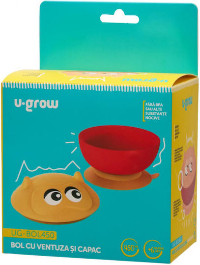 U-Grow Plastik Kinder Lebensmittelbehälter 0.45Es Mehrfarbig