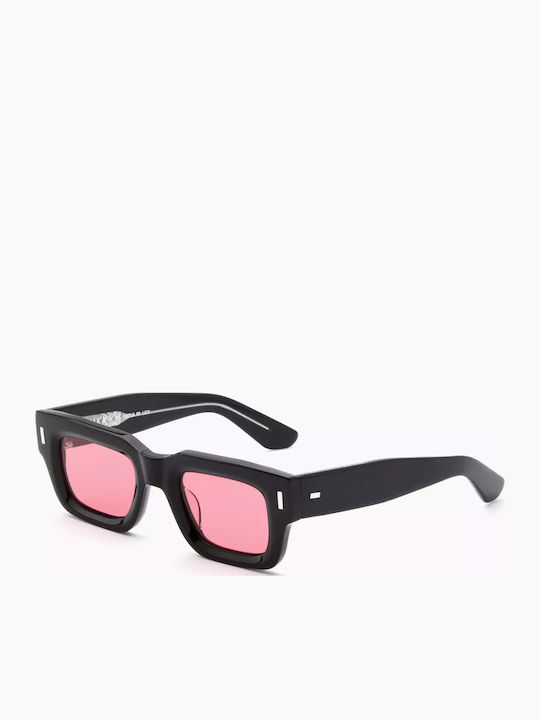 Akila Ares Unisex Sunglasses with Black Plastic Frame and Red Lens ARES/01/56/2125/47/23