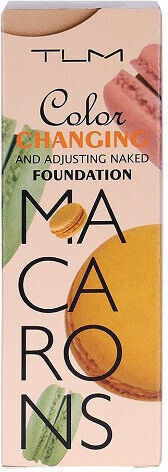 Fond de ten, Tlm, Macarons, schimbare de culoare, galben, 35 ml