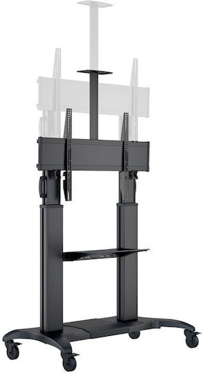 Multibrackets M Public Floorstand Dual Pillar 180 HD Suport TV pardoseală până la 100" și 90kg Negru