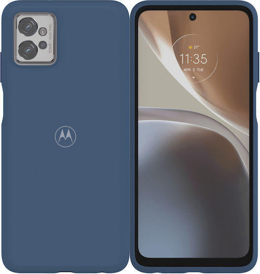 Motorola Back Cover Μπλε (Moto G32)