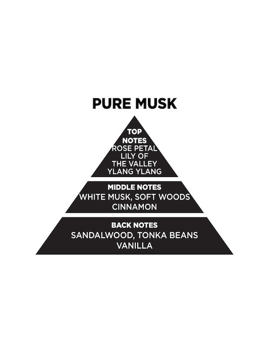 Themagio Soy Pure Musk Parfumat Lumânare parfumată în borcan 700gr 12.3x12cm 77253