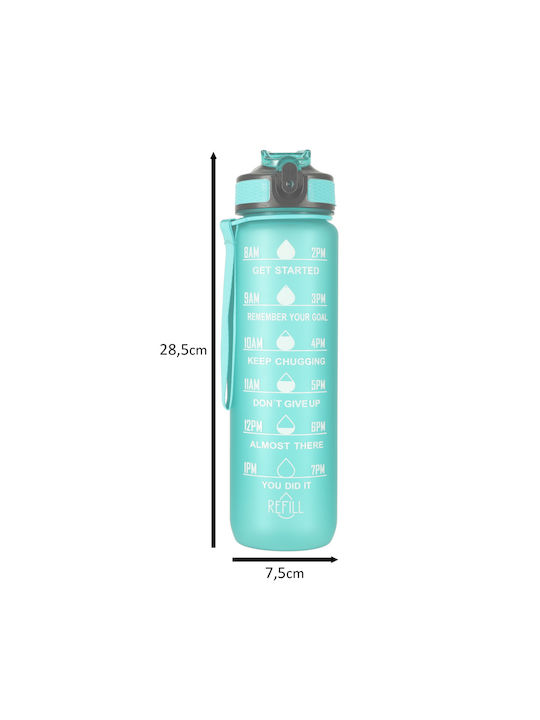 Sticla de apa 1000ml Verde