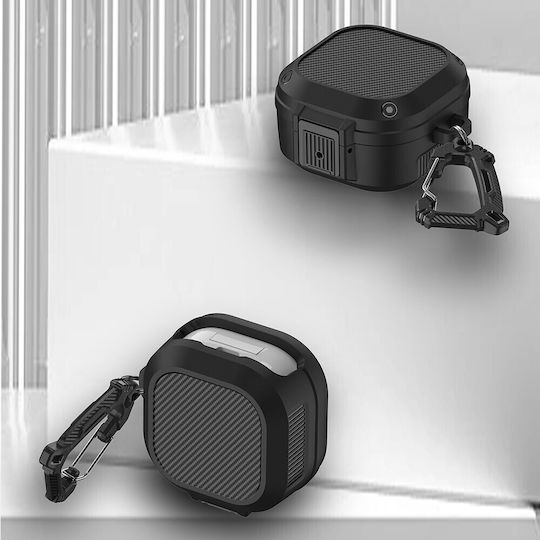 Husă în culoarea Negru pentru Galaxy Buds 2 Pro / 2 / 2 / Live / Pro