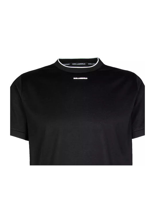 T-shirt Μαύρο