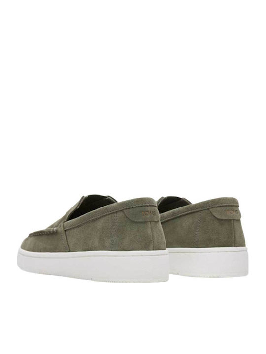 Trvl Lite Loafers Men's Suede Moccasins Khaki