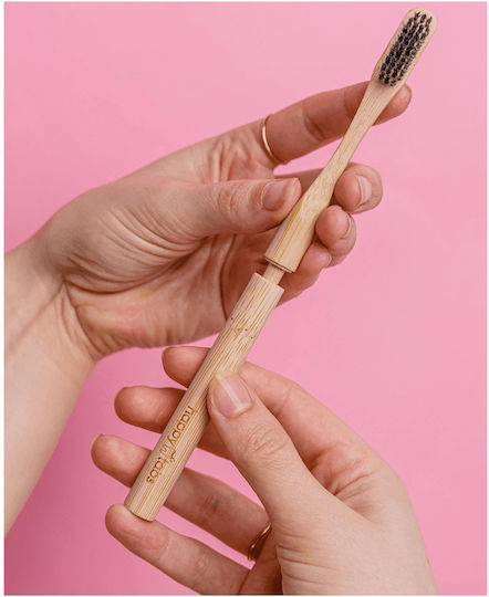 Happy Tabs Bamboo Toothbrush Replaceable Head Ecological Toothbrush