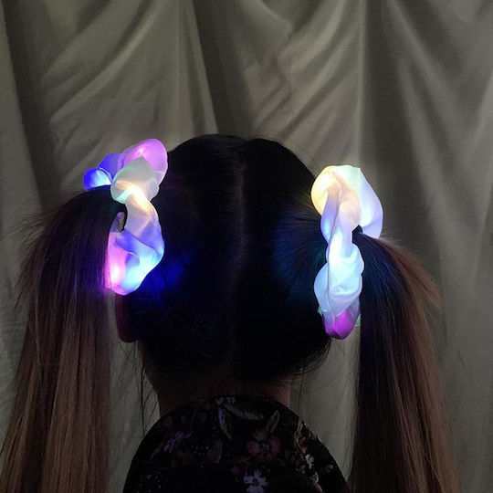 Scrunchie Λευκό