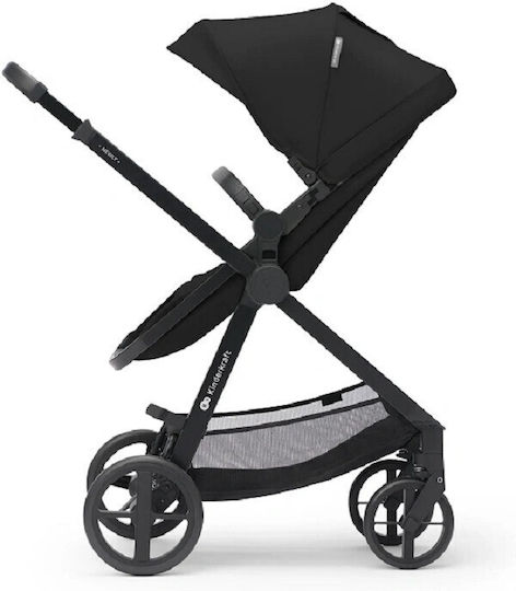 Kinderkraft Newly Бебешка количка 3 в 1 Черно