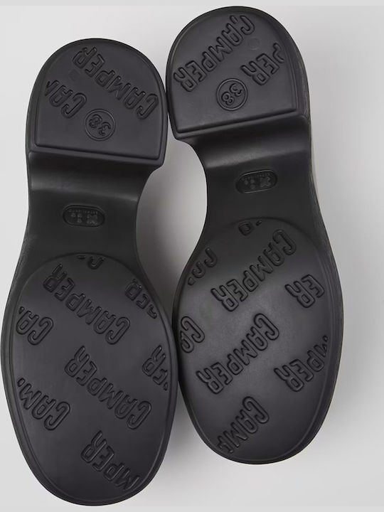Leather Black Heels Thelma