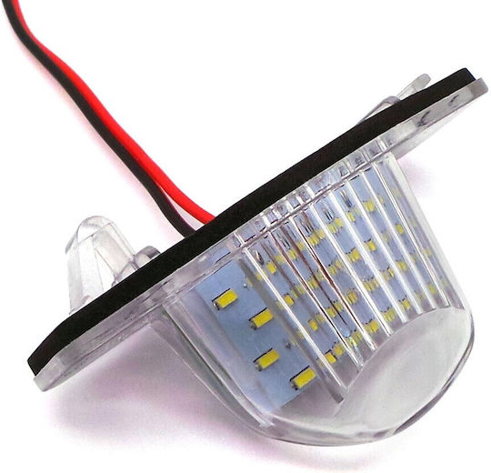 Honda License Plate Lamps Led 2x650lm, Set Of 2 Pcs