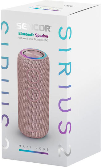 Sencor Sirius 2 Maxi Αδιάβροχο Ηχείο Bluetooth 30W με Διάρκεια Μπαταρίας έως 8 ώρες Navy