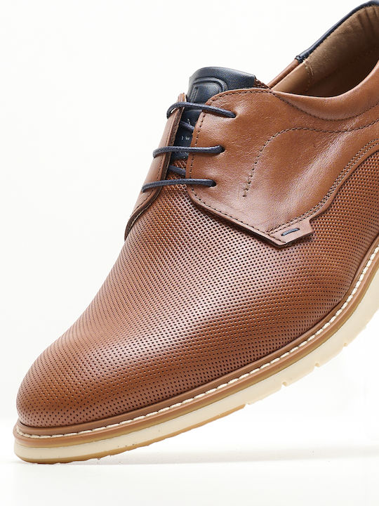 Men's Leather Casual Shoes Tabac Brown