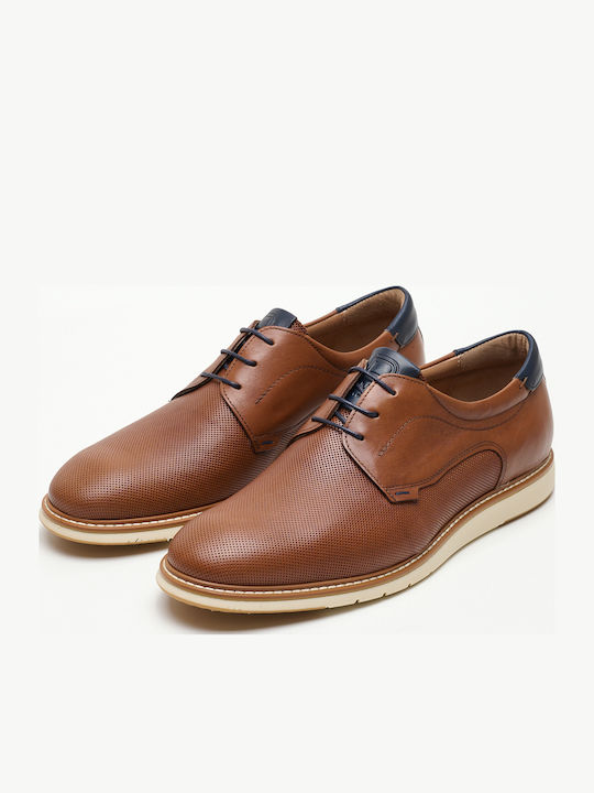 Men's Leather Casual Shoes Tabac Brown