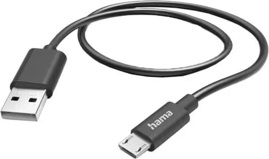 HAMA Φορτιστής Αυτοκινήτου 12W 2.4A με μία Θύρα: 1xUSB-A Μαύρο Χρώμα