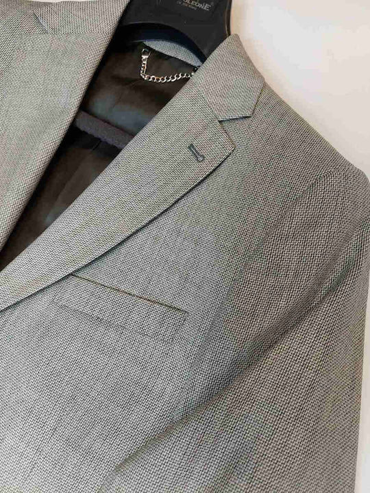 Monte Napoleone Men's Suit Jacket Green