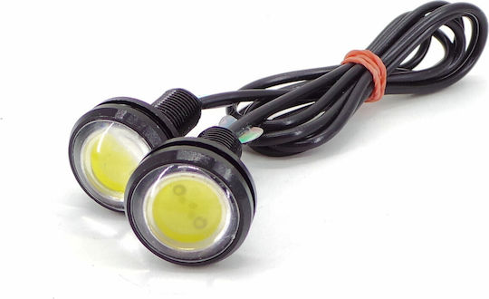 Drl Led 24v Daytime Running Lights - 2 Pcs