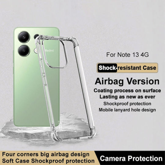 Θήκη Xiaomi Redmi Note 13 4g Imak Airbag Series Με Ενισχυμένες Γωνίες Από Premium Ανθεκτικό Tpu