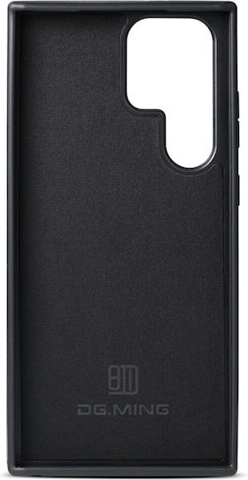 Θήκη Samsung Galaxy S24 Ultra 5g Dg.ming Pu Leather Sockproof Series Πλάτη Από Σκληρό Πλαστικό Με Επένδυση Δερματίνης Καφέ