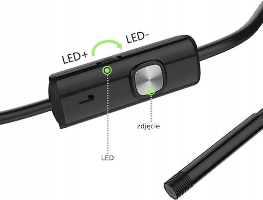 Endoskopkamera mit Kabel 2m
