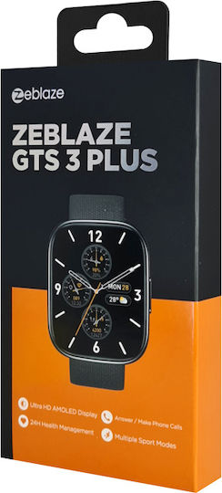 Zeblaze GTS Plus 49mm Smartwatch with Heart Rate Monitor