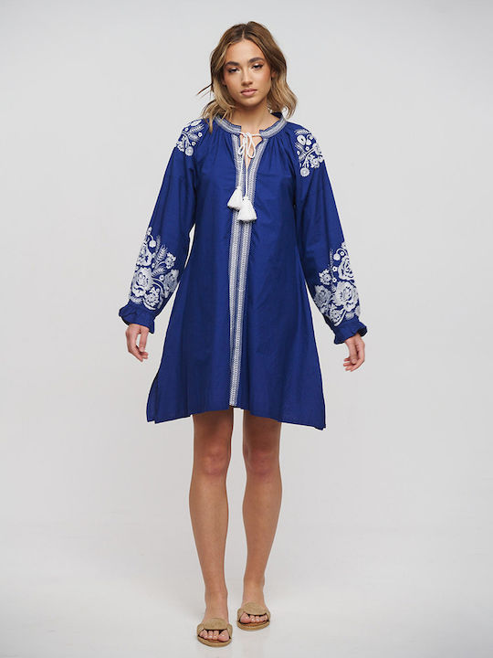 Ble Resort Collection Women's Dress Beachwear Blue