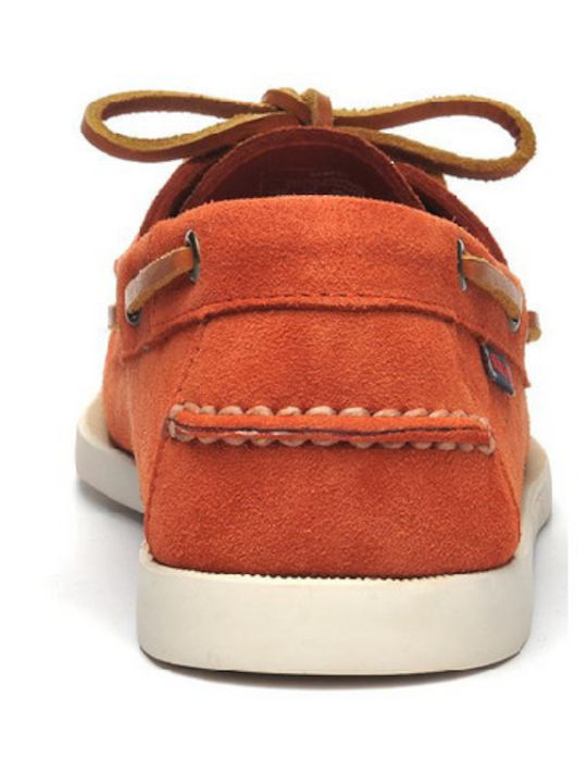 Portland Flesh Out Women's Boat Shoes in Brown Color
