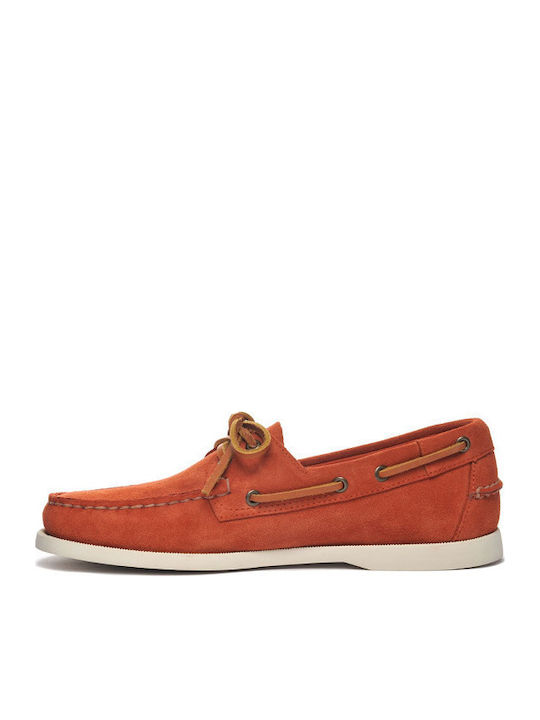 Portland Flesh Out Women's Boat Shoes in Brown Color
