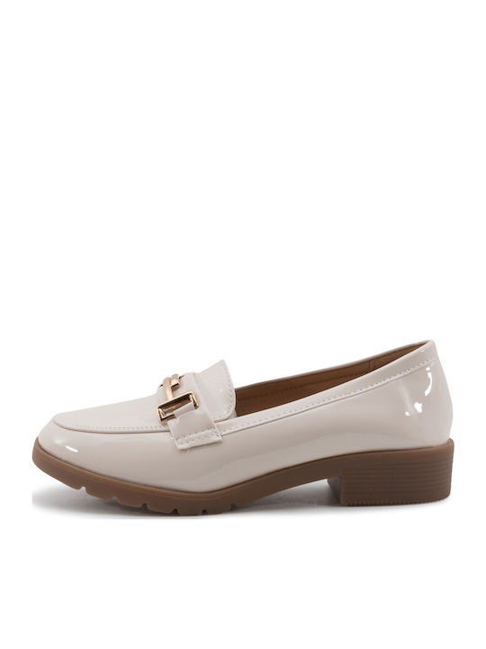 Дамски Loafers в Бежов Цвят