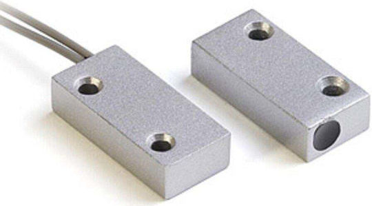 Wired Contact Sensor Metallic 47x20x10mm 10 Pieces