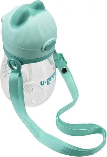 U-Grow Παιδικό Ποτηράκι από Πλαστικό Πράσινο 330ml