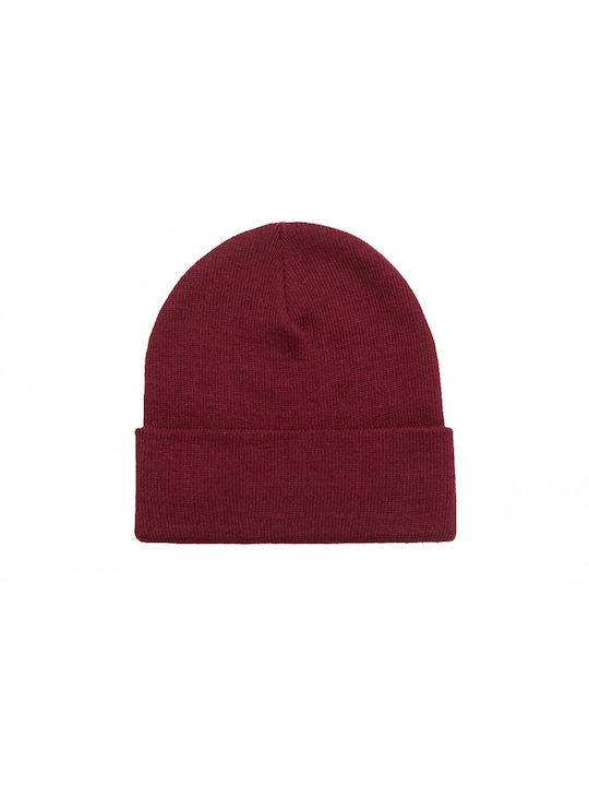 HUF Unisex Set with Beanie Knitted in Purple color