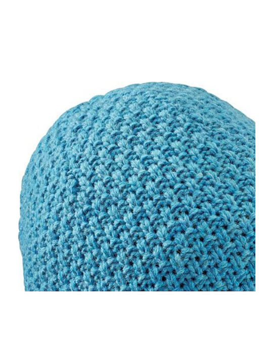 Beanie Frauen Beanie Gestrickt in Blau Farbe