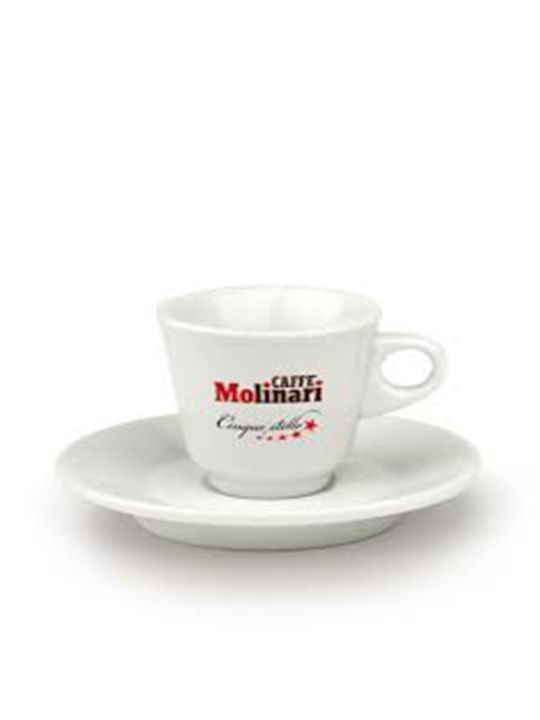 Molinari Φλιτζάνι Espresso από Πορσελάνη Λευκό