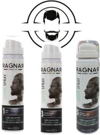 Eurostil Spray zur Abdeckung von Haarausdünnung Ragnar Cover